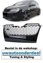 Vw Golf 5 GTI Sport Honingraat Grill met Chrome Bies Embleem, Verzenden