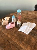 Vintage babyspullen o.a. flesje en spaarpot, Ophalen of Verzenden, Gebruikt