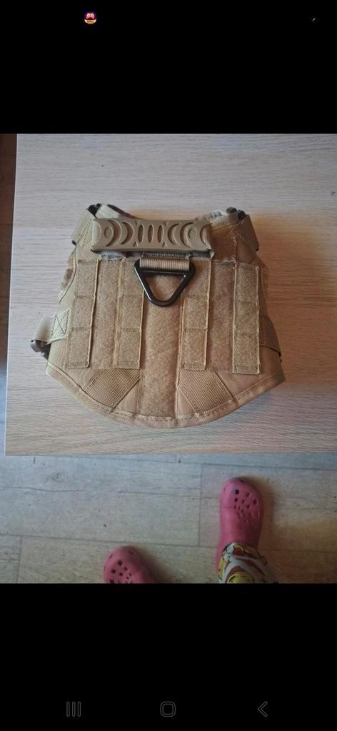 Tuigen met klittevand, Dieren en Toebehoren, Hondenkleding, Zo goed als nieuw, Ophalen of Verzenden