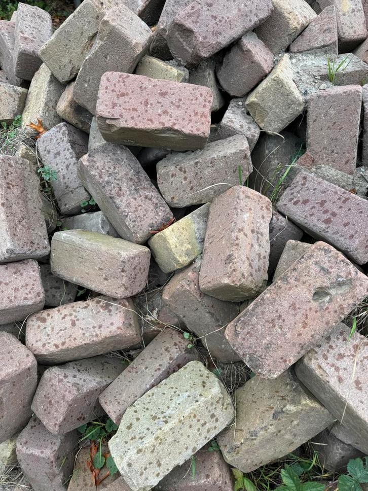 Oude Hollandse Gebakken Klinkers - 10-duimers, Tuin en Terras, Tegels en Klinkers, Gebruikt, Klinkers, Overige materialen, 10 m² of meer