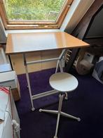 Friso kramer tekentafel WIT evt met kruk, Doe-het-zelf en Verbouw, Tekentafels, Ophalen, Gebruikt, Minder dan 130 cm