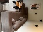 Lounge Bankstel 260/345cm licht olijf groen, Ophalen, Hout, Gebruikt, Lounge Bank
