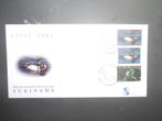 rep suriname fdc keerdrukken e 282BP, Postzegels en Munten, Postzegels | Suriname, Verzenden, Gestempeld