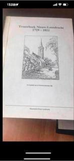 Trouwboek Nieuw Loosdrecht 1719-1811, Boeken, Ophalen of Verzenden, 17e en 18e eeuw, Gelezen