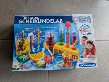 Clementoni Het Grote Scheikundelab - Nieuw in doos! beschikbaar voor biedingen