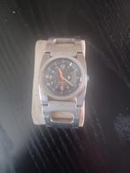 Stoere Diesel horloge brede band., Ophalen of Verzenden, Zo goed als nieuw, Staal, Overige merken