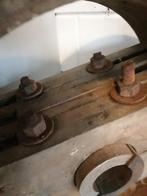 ANTIEK OUD EIKEN HOUTEN AANDRIJF WIEL IN MOOIE STAAT 50 CM., Antiek en Kunst, Antiek | Gereedschap en Instrumenten, Ophalen of Verzenden