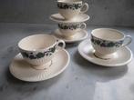 NIEUW Wedgwood Stratford 4 thee cappuccino 4 koffie 1schaal, Huis en Inrichting, Keuken | Servies, Nieuw, Ophalen of Verzenden