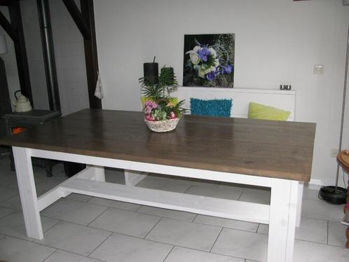 tafel, Huis en Inrichting, Tafels | Eettafels, Nieuw, 50 tot 100 cm, 200 cm of meer, Vijf personen of meer, Rechthoekig, Eikenhout