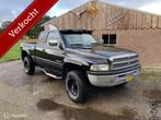 Dodge ram (1500) 2500 4x4 3500kg trekgewicht, Auto's, Gebruikt, 8 cilinders, Zwart, Leder
