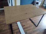 Eettafel Jysk, Huis en Inrichting, Tafels | Eettafels, Ophalen, Eikenhout patroon, 100 tot 150 cm, Nieuw