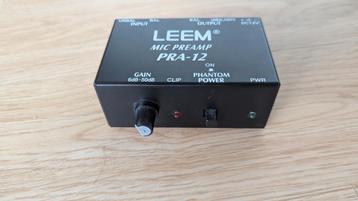 Leem Mic Preamp Pra-12 phantom beschikbaar voor biedingen
