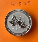 Twin Maple Leaf 2 oz zilveren munten, Postzegels en Munten, Edelmetalen en Baren, Ophalen of Verzenden, Zilver