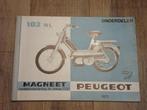 Peugeot onderdelenboekje NL 1972 type 103, S, LS, VS, LVS, T, Verzenden, Zo goed als nieuw