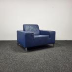 Gelderland 6511 Fauteuil Blauw, Huis en Inrichting, Fauteuils, Ophalen, Gebruikt, 75 tot 100 cm, 75 tot 100 cm