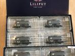 8  stuks  LILIPUT  TANKWAGENS  VTG  in cassette.  (306), Gelijkstroom, Ophalen of Verzenden, Liliput, Nieuw