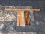 Hardhout en Douglashout, Doe-het-zelf en Verbouw, Hout en Planken, Ophalen, Gebruikt, Overige typen, Minder dan 200 cm