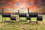 20 "inch Offset BBQ Smoker handgebouwd 5mm staal, Tuin en Terras, Houtskoolbarbecues, Nieuw, Ophalen of Verzenden, Grilltrailer