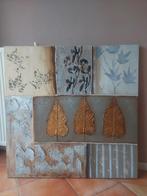 Mooie Wanddecoratie - Canvas met Bladeren, Ophalen