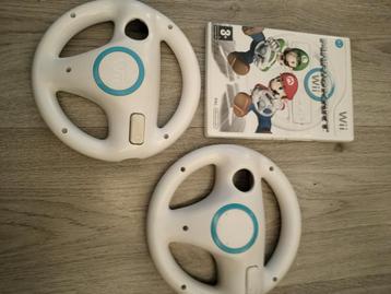 Mario Kart Wii met 2 sturen beschikbaar voor biedingen