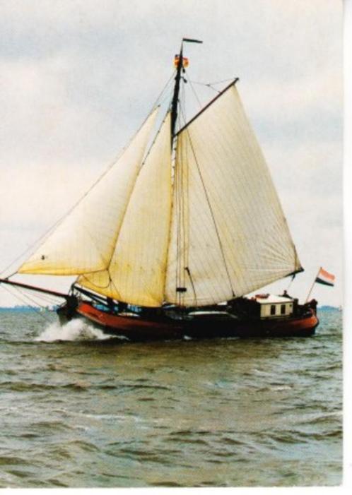 STAVOREN,- Zeilschip,,Dankbaarheid'' Zeilvloot Stavoren. 17-, Verzamelen, Ansichtkaarten | Nederland, Ongelopen, Friesland, 1960 tot 1980
