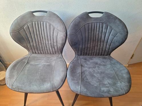 Profijt MINOT eetkamerstoelen 4maal keuze in twee kleuren, Huis en Inrichting, Stoelen, Zo goed als nieuw, Vier, Grijs, Ophalen
