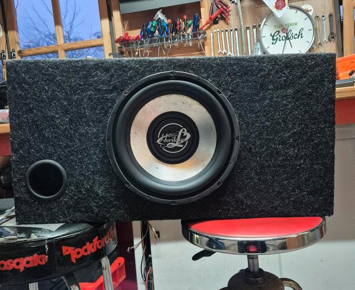 Lanzar subwoofer, Auto diversen, Autospeakers, Zo goed als nieuw, Ophalen