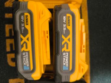 Nieuwe DeWalt Powerstack 18V 3.5Ah Accu beschikbaar voor biedingen