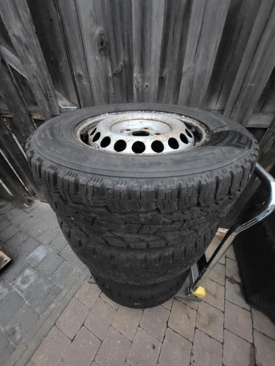 vw crafter zonder wieldoppen velgen met banden, Auto-onderdelen, Overige Auto-onderdelen, Gebruikt, Ophalen