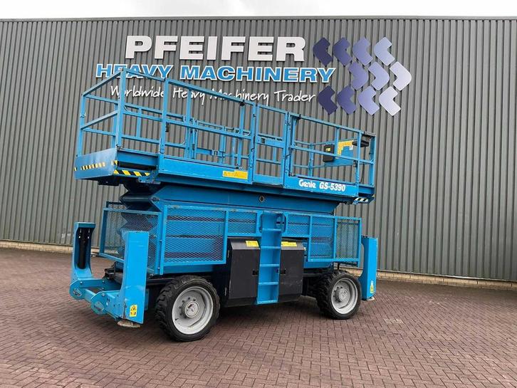 2014 Genie GS-5390 4x4 Hoogwerker 18 meter, Zakelijke goederen, Machines en Bouw | Liften, Steigers en Ladders