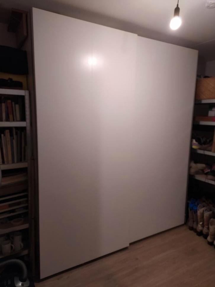 IKEA Pax kledingkast 236x300cm (deels schuif en spiegel), Huis en Inrichting, Kasten | Kledingkasten, Gebruikt, 200 cm of meer