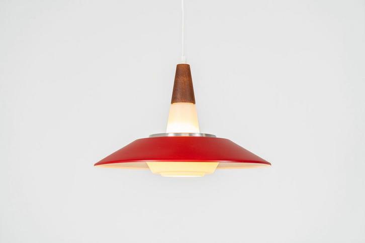 Vintage hanglamp van Voss Belysning, Huis en Inrichting, Lampen | Hanglampen, Zo goed als nieuw, Minder dan 50 cm, Ophalen of Verzenden