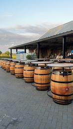 Statafel | wijnvat | eigen logo | bedrijfslogo, 150 liter of meer, Ophalen, Zo goed als nieuw, Hout