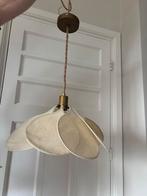 Karwei hanglamp linde beige goud zand creme, Ophalen of Verzenden, Zo goed als nieuw, Minder dan 50 cm