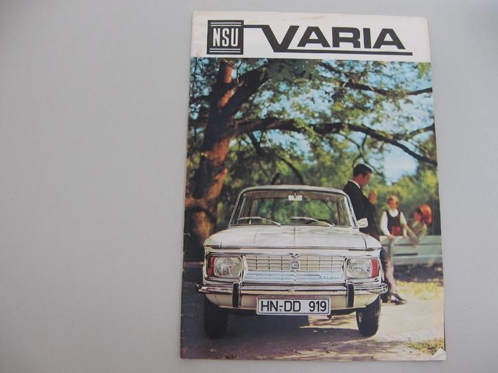 NSU 031 NSU Varia folder, Boeken, Auto's | Folders en Tijdschriften, Zo goed als nieuw, Overige merken, Ophalen of Verzenden