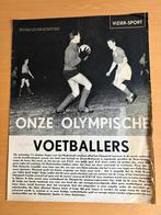 Voetbal; Nederlands amateur-elftal Olympisch tournooi 1960, Verzamelen, Tijdschriften, Kranten en Knipsels, Ophalen of Verzenden