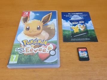 OPRUIMEN | SWITCH | Pokemon Lets Go Eevee! beschikbaar voor biedingen