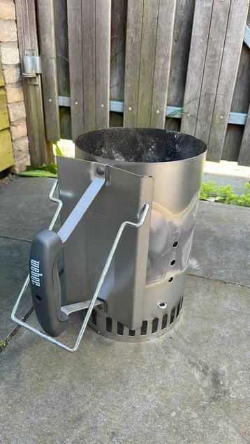 Weber bbq brikettenstarter groot beschikbaar voor biedingen