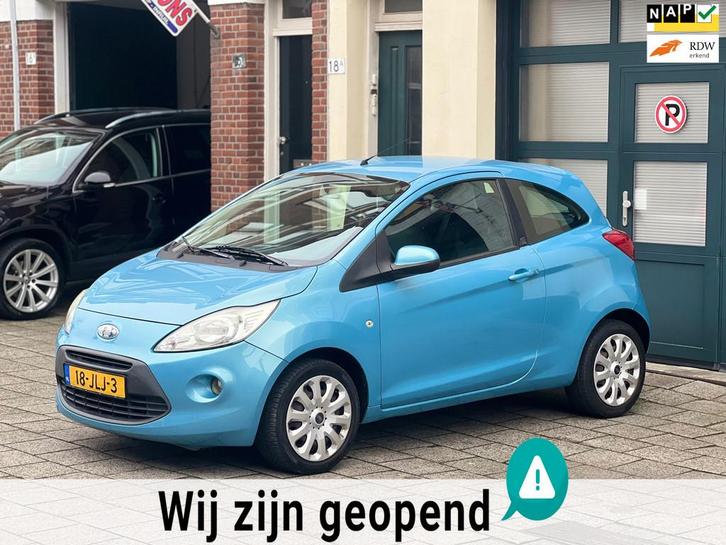 Ford Ka 1.2 Titanium-airco-elek ramen, Auto's, Ford, Te koop, Ka, ABS, Airbags, Airconditioning, Boordcomputer, Centrale vergrendeling
