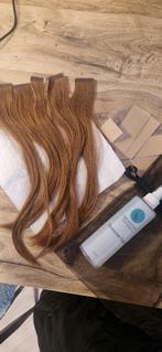 Tape hair extensions blond 7 real hair, Kleding | Dames, Ophalen, Zo goed als nieuw, One size fits all