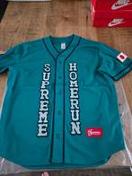 Supreme homerun baseball jersey teal maat M honkbal, Overige kleuren, Maat 48/50 (M), Nieuw, Ophalen of Verzenden