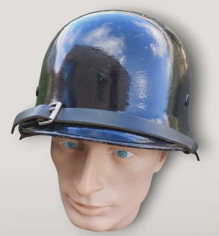 Duitse WO2 M34 Polizei helmet, Verzamelen, Militaria | Tweede Wereldoorlog, Landmacht, Helm of Baret, Duitsland, Ophalen of Verzenden