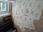 Etsen J.E. Marcus, Antiek en Kunst, Kunst | Etsen en Gravures, Ophalen of Verzenden