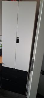 Ikea stuva kast zwart/wit, Gebruikt, Ophalen