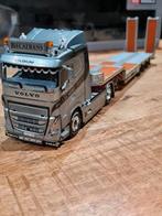 Volvo FH5 + Semi Dieplader 1:50 Wsi, Hobby en Vrije tijd, Verzenden, Zo goed als nieuw, Bus of Vrachtwagen, Wsi
