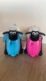 Shaun the sheep koffers, Sieraden, Tassen en Uiterlijk, Koffers, Ophalen of Verzenden, Zo goed als nieuw, Hard kunststof, Slot