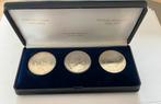 Drie Vorstinnen in Zilver, Ophalen of Verzenden, Koningin Beatrix, Setje, Zilver