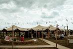 Stretchtent, 10x10 meter inclusief hardware, Tuin en Terras, Partytenten, Ophalen, Gebruikt, Overige typen, 6 meter of meer
