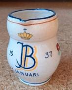 Herdenkingskannetje huwelijk Juliana en Bernhard 1937, Antiek en Kunst, Ophalen of Verzenden