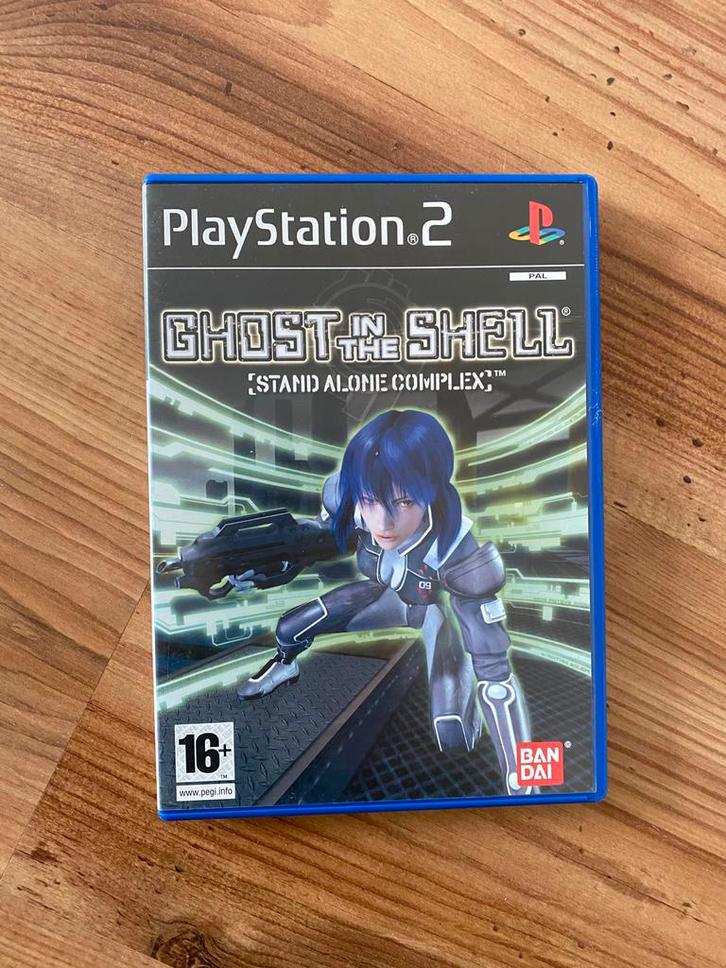 Ghost in the Shell - stand alone complex playstation 2, Spelcomputers en Games, Games | Sony PlayStation 2, Gebruikt, Avontuur en Actie